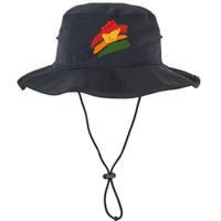 Juneteenth Cool Black History African American Flag Legacy Cool Fit Booney Bucket Hat