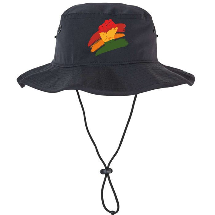 Juneteenth Cool Black History African American Flag Legacy Cool Fit Booney Bucket Hat