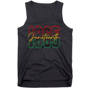 Juneteenth Celebrate Black Freedom 1865 History Month Tank Top