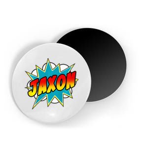 Jaxon Comic Book Superhero Name Magnet