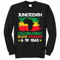 Juneteenth Celebrating Black Freedom 1865 African American Sweatshirt