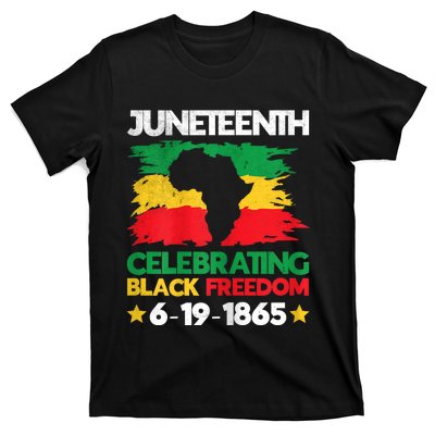 Juneteenth Celebrating Black Freedom 1865 African American T-Shirt