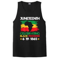 Juneteenth Celebrating Black Freedom 1865 African American PosiCharge Competitor Tank