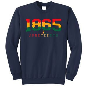 Juneteenth Celebrate Black Freedom 1865 History Month Sweatshirt