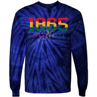 Juneteenth Celebrate Black Freedom 1865 History Month Tie-Dye Long Sleeve Shirt