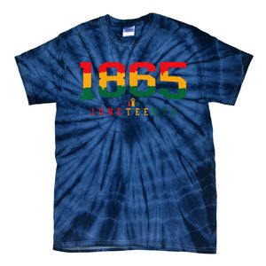 Juneteenth Celebrate Black Freedom 1865 History Month Tie-Dye T-Shirt