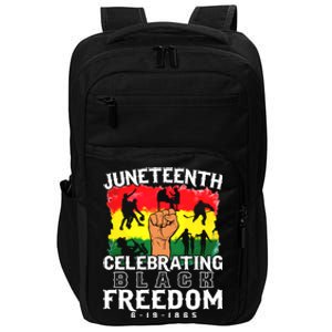 Juneteenth Celebrating Black Freedom 1865 African History Gift Impact Tech Backpack