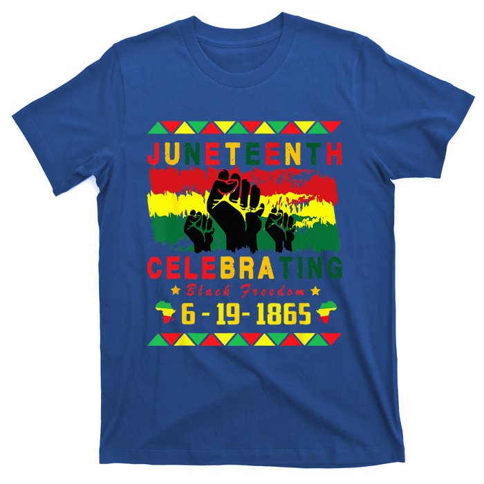 Juneteenth Celebrating Black Freedom 1865 African American T-Shirt