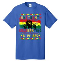 Juneteenth Celebrating Black Freedom 1865 African American Tall T-Shirt