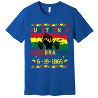 Juneteenth Celebrating Black Freedom 1865 African American Premium T-Shirt