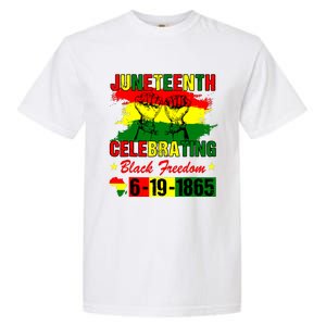 Juneteenth Celebrating Black Freedom 1865 African American Garment-Dyed Heavyweight T-Shirt