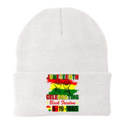 Juneteenth Celebrating Black Freedom 1865 African American Knit Cap Winter Beanie