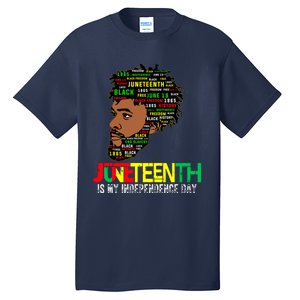 Juneteenth Celebrating Black Freedom African American 1865 Tall T-Shirt