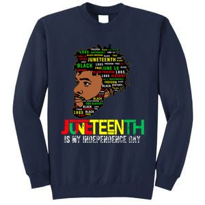 Juneteenth Celebrating Black Freedom African American 1865 Tall Sweatshirt