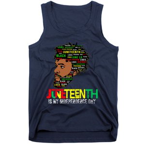 Juneteenth Celebrating Black Freedom African American 1865 Tank Top