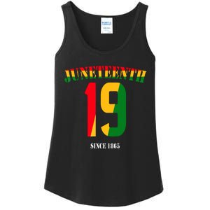 Juneteenth Cool Black History June 19 2024 Awesome Flag Ladies Essential Tank