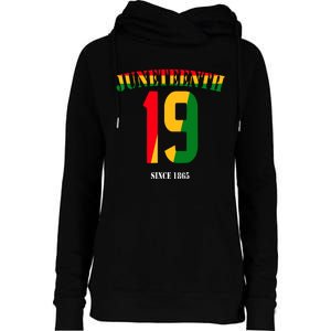 Juneteenth Cool Black History June 19 2024 Awesome Flag Womens Funnel Neck Pullover Hood