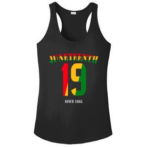 Juneteenth Cool Black History June 19 2024 Awesome Flag Ladies PosiCharge Competitor Racerback Tank