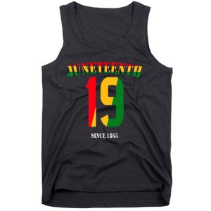 Juneteenth Cool Black History June 19 2024 Awesome Flag Tank Top