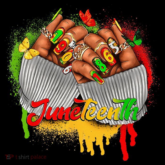 Juneteenth Celebrate Black Man Hands Nails City Backpack