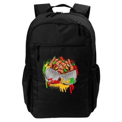 Juneteenth Celebrate Black Man Hands Nails Backpack