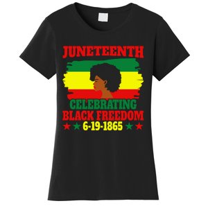 Juneteenth Celebration Black Freedom Commemoration Women's T-Shirt