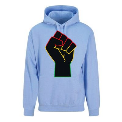 Juneteenth Celebrates Black African American Freedom Fist Unisex Surf Hoodie