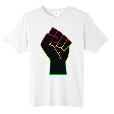 Juneteenth Celebrates Black African American Freedom Fist Tall Fusion ChromaSoft Performance T-Shirt