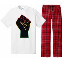 Juneteenth Celebrates Black African American Freedom Fist Pajama Set