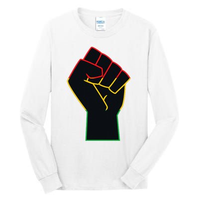 Juneteenth Celebrates Black African American Freedom Fist Tall Long Sleeve T-Shirt