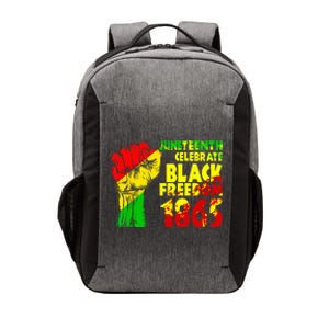 Juneteenth Celebrate Black Freedom 1865 History Month Vector Backpack