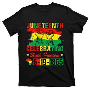 Juneteenth Celebrating Black Freedom 1865 African American T-Shirt