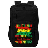 Juneteenth Celebrating Black Freedom 1865 African American Impact Tech Backpack