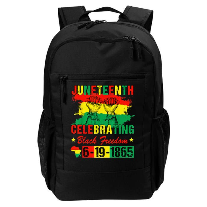 Juneteenth Celebrating Black Freedom 1865 African American Daily Commute Backpack