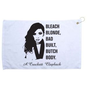 Jasmine Crockett Bleach Blonde Bad Built Butch Body Grommeted Golf Towel