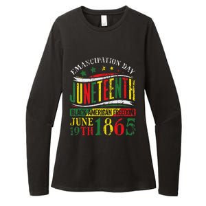 Juneteenth Celebrating Black Freedom 1865 Womens CVC Long Sleeve Shirt