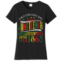 Juneteenth Celebrating Black Freedom 1865 Women's T-Shirt