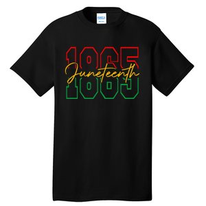 Juneteenth Celebrate Black Freedom 1865 History Month Tall T-Shirt