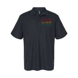 Juneteenth Celebrate Black Freedom 1865 History Month Softstyle Adult Sport Polo