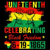 Juneteenth Celebrating Black Freedom 1865 African American 16 in Basic Backpack