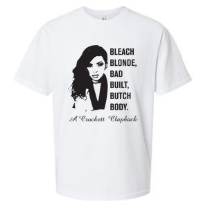 Jasmine Crockett Bleach Blonde Bad Built Butch Body Sueded Cloud Jersey T-Shirt