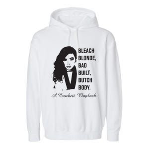 Jasmine Crockett Bleach Blonde Bad Built Butch Body Garment-Dyed Fleece Hoodie