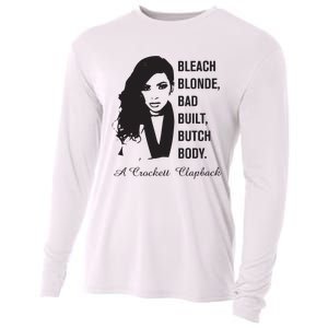 Jasmine Crockett Bleach Blonde Bad Built Butch Body Cooling Performance Long Sleeve Crew