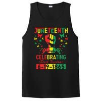 Juneteenth Celebrating Black Freedom 1865 African American PosiCharge Competitor Tank