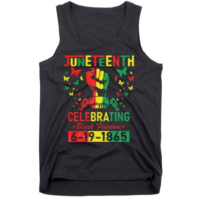 Juneteenth Celebrating Black Freedom 1865 African American Tank Top