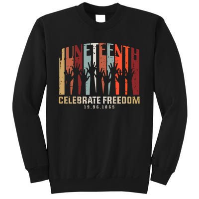 Juneteenth Celebrating Black Freedom, Black History Sweatshirt