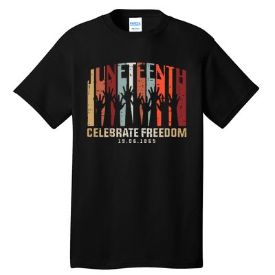 Juneteenth Celebrating Black Freedom, Black History Tall T-Shirt