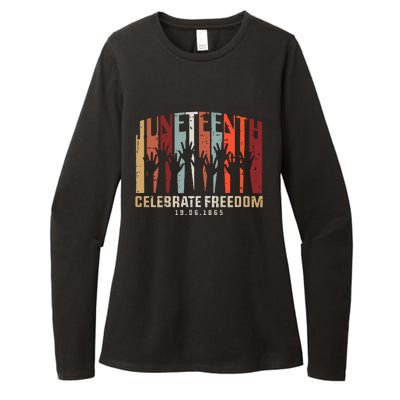 Juneteenth Celebrating Black Freedom, Black History Womens CVC Long Sleeve Shirt