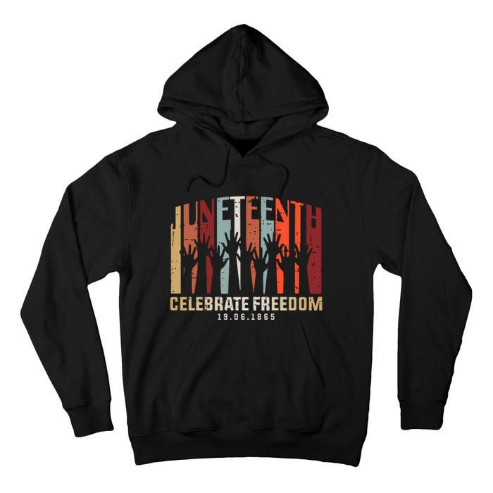 Juneteenth Celebrating Black Freedom, Black History Tall Hoodie