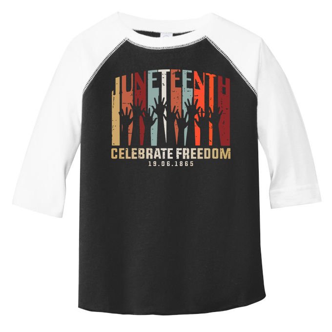 Juneteenth Celebrating Black Freedom, Black History Toddler Fine Jersey T-Shirt